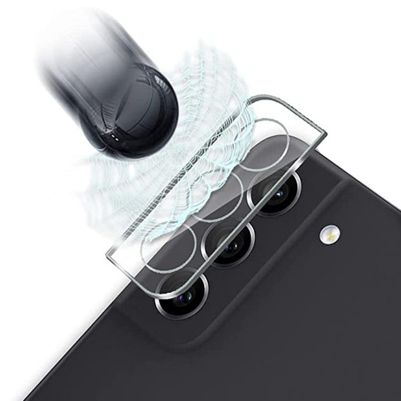 Sticlă temperată pentru camera foto pentru Samsung Galaxy S21 FE, albastru