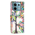 Cu clapetă pentru Xiaomi Redmi Note 13 Pro 5G, Wallet, Tree of Life