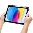 Carcasă + tastatură iPad 10.9 2022 10 GEN, keyboard Pen Slot, negru