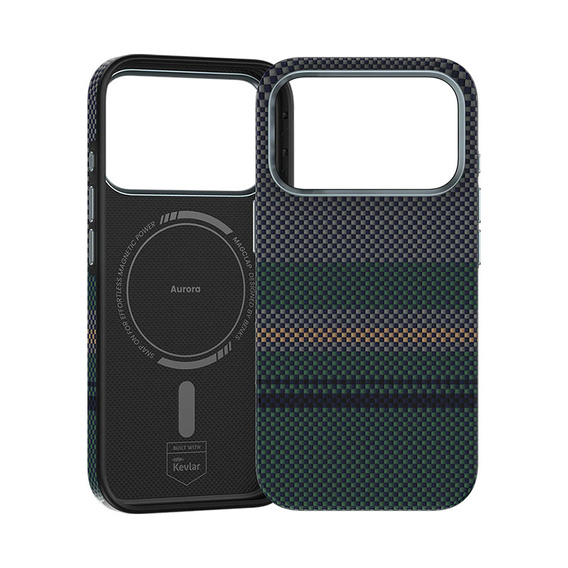 Husă BENKS Kevlar Magnetic Armor Pro Aurora 600D C070 pentru MagSafe pentru iPhone 17 Pro Max