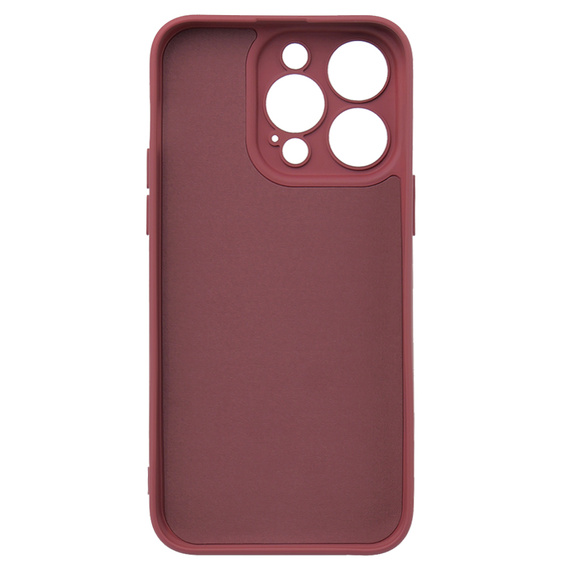 Husa pentru iPhone 15 Pro Max, Silicone Lite, roșu
