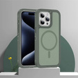 Carcasă cu ramă pentru iPhone 13 Pro Max, pentru MagSafe, verde