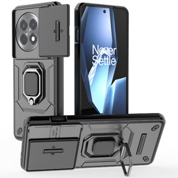 Husă pentru OnePlus 13R, KickStand Camera Lens, negru