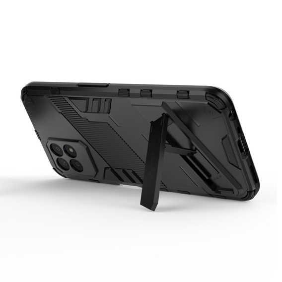 Husa pentru Realme 8i, Military kickstand, albastru