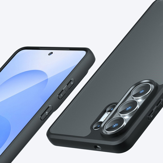 Husă Fusion Hybrid pentru Samsung Galaxy S26 Ultra, negru mat