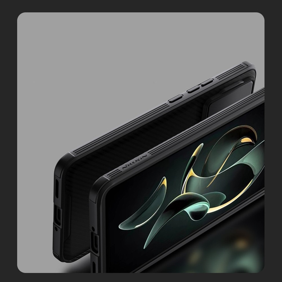 Carcasă blindată Nillkin pentru Xiaomi 13T/13T Pro, CamShield Pro, negru