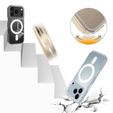 Caz magnetic TPU + Acrilic pentru iPhone 17 Pro Max
