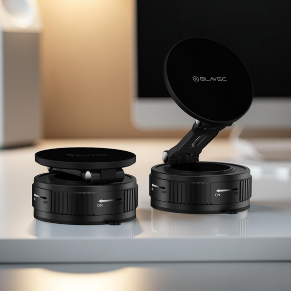 Suport magnetic pentru telefon în vid, pentru smartphone-uri cu MagSafe și carcase magnetice