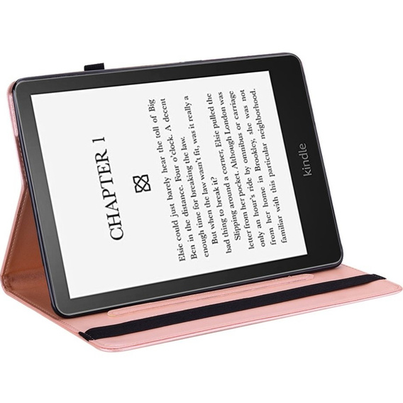 Carcasă cu clapetă pentru Amazon Kindle Paperwhite 5 (2021), tree, albastru