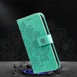 Cu clapetă pentru Xiaomi Redmi Note 12 5G / POCO X5 5G, Mandala Flower, verde