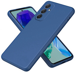 Husa pentru Samsung Galaxy M55 5G, Silicone Lite, albastru închis