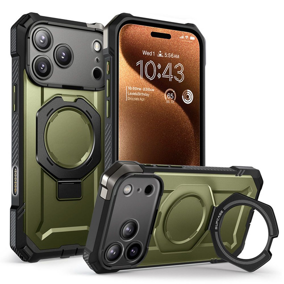 Carcasă Supcase pentru iPhone 17 Pro Max, Unicorn Beetle Grip Mag, Guldan