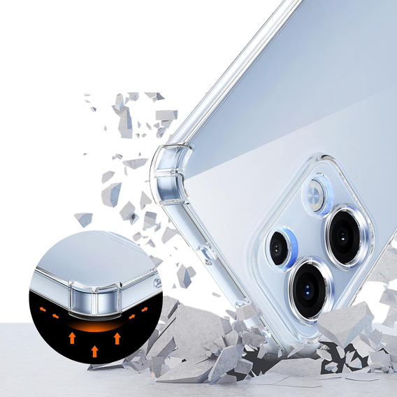 Huse pentru Oppo Reno 13, Dropproof, transparentă