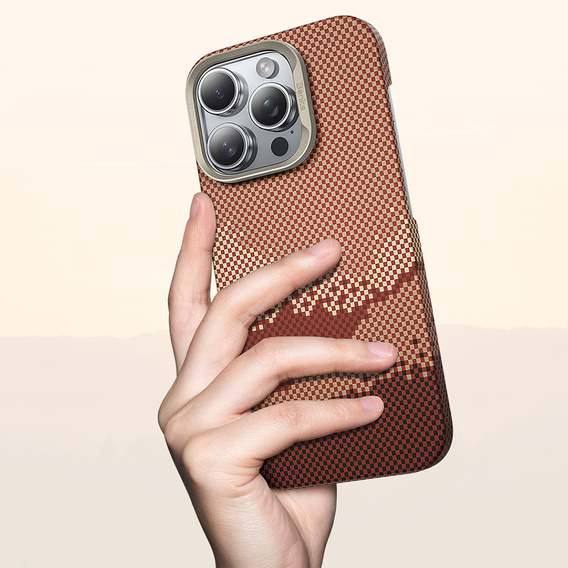 Husă Benks Magnetic Golden Tide Kevlar 600D pentru iPhone 16 Pro