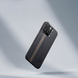 Carcasa pentru iPhone 16 Pro Max, Carbon Fiber MagSafe, negru