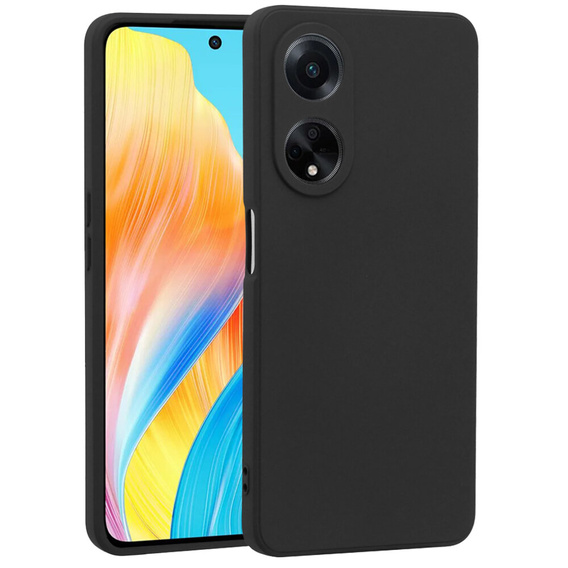 Husa pentru Oppo A58 4G, Silicone Lite, negru