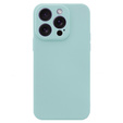 Husa pentru iPhone 15 Pro, Silicone Lite, albastru