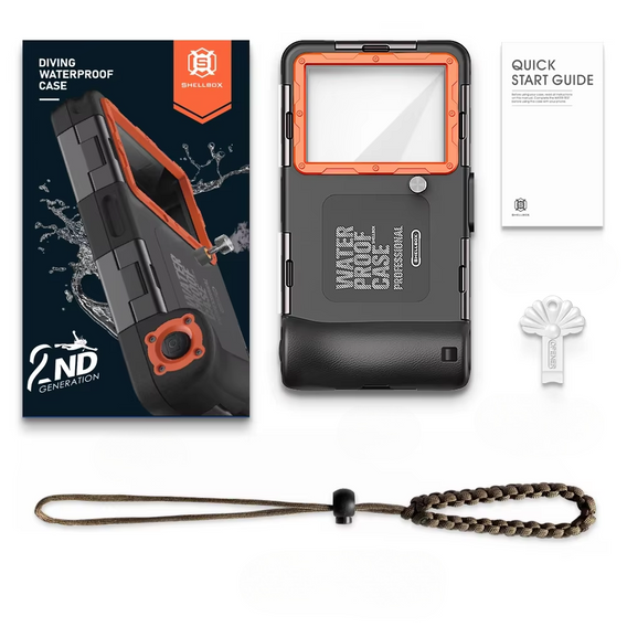 Husă impermeabilă Shellbox 2nd gen pentru smartphone-uri de 4,7 - 6,7 inci