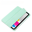 Husă pentru iPad 10.9 2022 10 Gen, Smartcase Hybrid, cu spațiu pentru stylus, verde