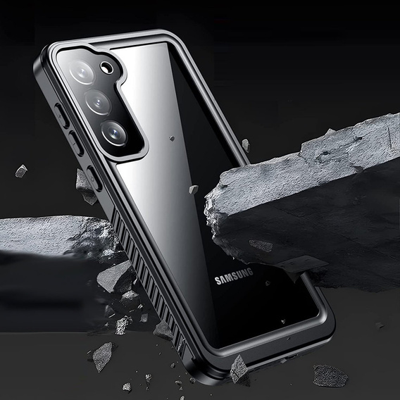 Husă impermeabilă IP68 pentru Samsung Galaxy S23, negru