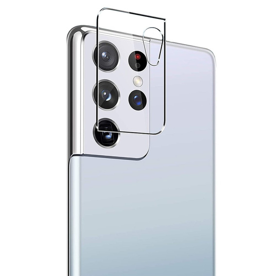 Sticlă temperată pentru camera foto pentru Samsung Galaxy S21 Ultra, transparentă