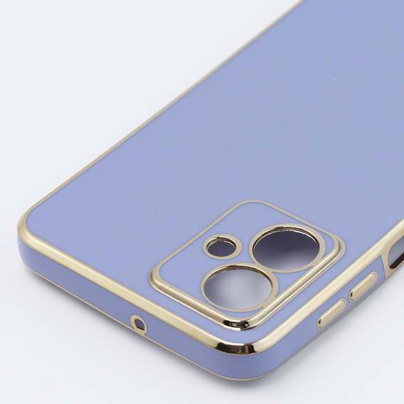 Husă pentru Motorola Moto G54 5G, Glamour CamShield, albastru