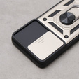 Husă blindată pentru Motorola Moto G84 5G, CamShield Slide, de aur