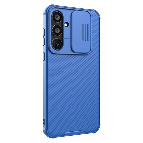 Carcasă blindată Nillkin pentru Samsung Galaxy A55 5G, CamShield Pro, albastru