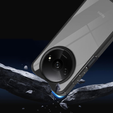 Carcasă pentru Xiaomi Redmi A3, Fusion Hybrid, cu protecție pentru camera foto, transparent / negru