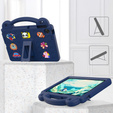 Husă pentru copii pentru Lenovo Tab TB311FU, Cute Patterns, cu suport, albastru închis