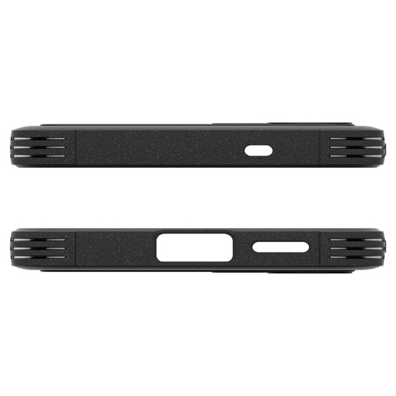 Carcasa Spigen pentru Samsung Galaxy S25+ Plus, Core Armor MagSafe, negru + 9H Tempered Glass