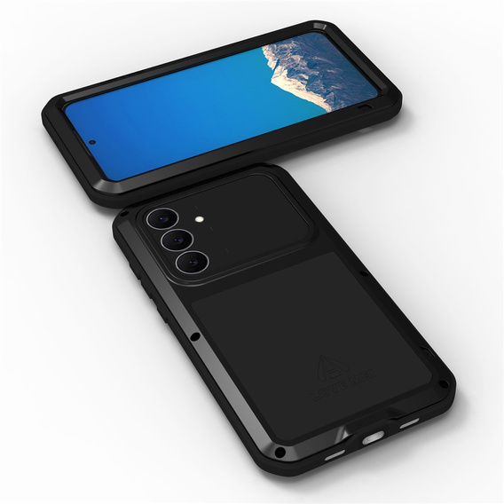 Husă blindată cu sticlă temperată pentru Samsung Galaxy S25 FE