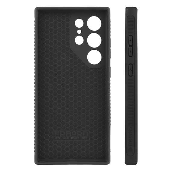 Husă pentru Samsung Galaxy S24 Ultra, ERBORD KevlarGuard, negru