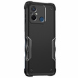 Husă blindată pentru Xiaomi Redmi 12C, Dual-Layer, negru