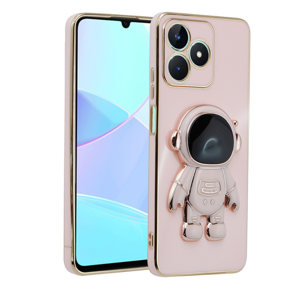 Huse pentru Realme C51, Astronaut, roz