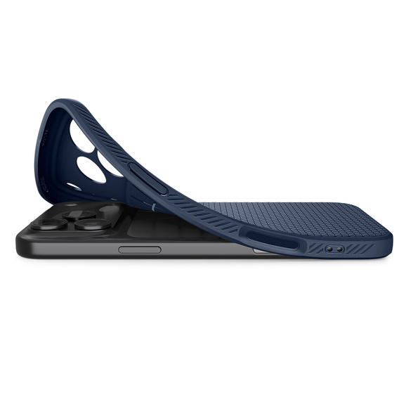 Carcasă Spigen Liquid Air pentru iPhone 17 Pro Max, albastru marin