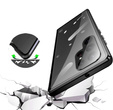 Husa pentru Samsung Galaxy S25 Ultra, Magnetic Dual Glass, negru