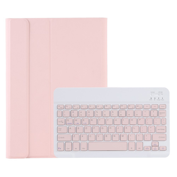 Carcasă + tastatură Samsung Galaxy Tab S6 Lite P610/P615 / S6 Lite 2022 10.4, Pen Slot, roz rose gold