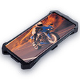 Husă blindată pentru Honor Magic 7 Pro 5G, Aluminum Alloy, negru