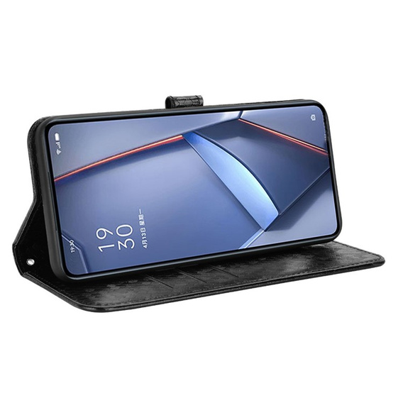 Wallet Rhombus flip caz pentru Xiaomi Poco F7 5G