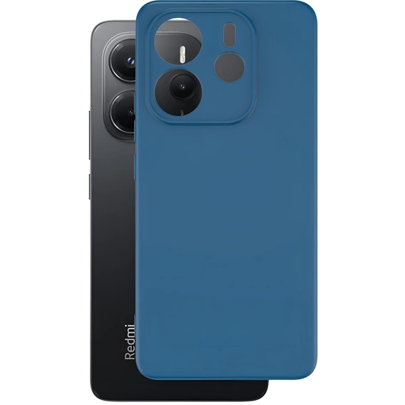 Husa pentru Xiaomi Redmi Note 14 4G, Silicone Lite, albastru