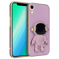 Huse pentru iPhone XR, Astronaut, violet