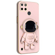 Huse pentru Realme C21Y/C25Y, Astronaut, roz
