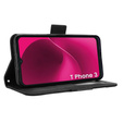 Cu clapetă pentru T Phone 3 5G, Card Slot, negru