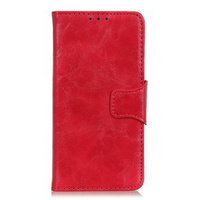 Cu clapetă pentru Xiaomi Mi 11 Lite / Mi 11 Lite 5G / 11 Lite 5G NE, Wallet, roșu