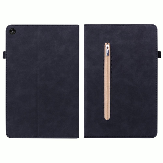 Husa pentru Lenovo Tab M10 10.1 Gen 3, Wallet Pen Slot, negru