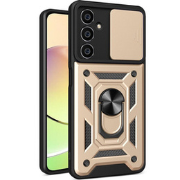 Husă blindată pentru Samsung Galaxy A05s, CamShield Slide, de aur
