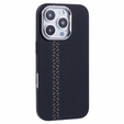Carcasa pentru iPhone 16 Pro Max, Carbon Fiber MagSafe, negru