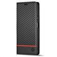 Cu clapetă pentru Xiaomi 12T / 12T Pro, LC.IMEEKE, negru