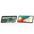 Husă pentru Xiaomi Redmi Note 13 5G, KickStand Camera Lens, verde